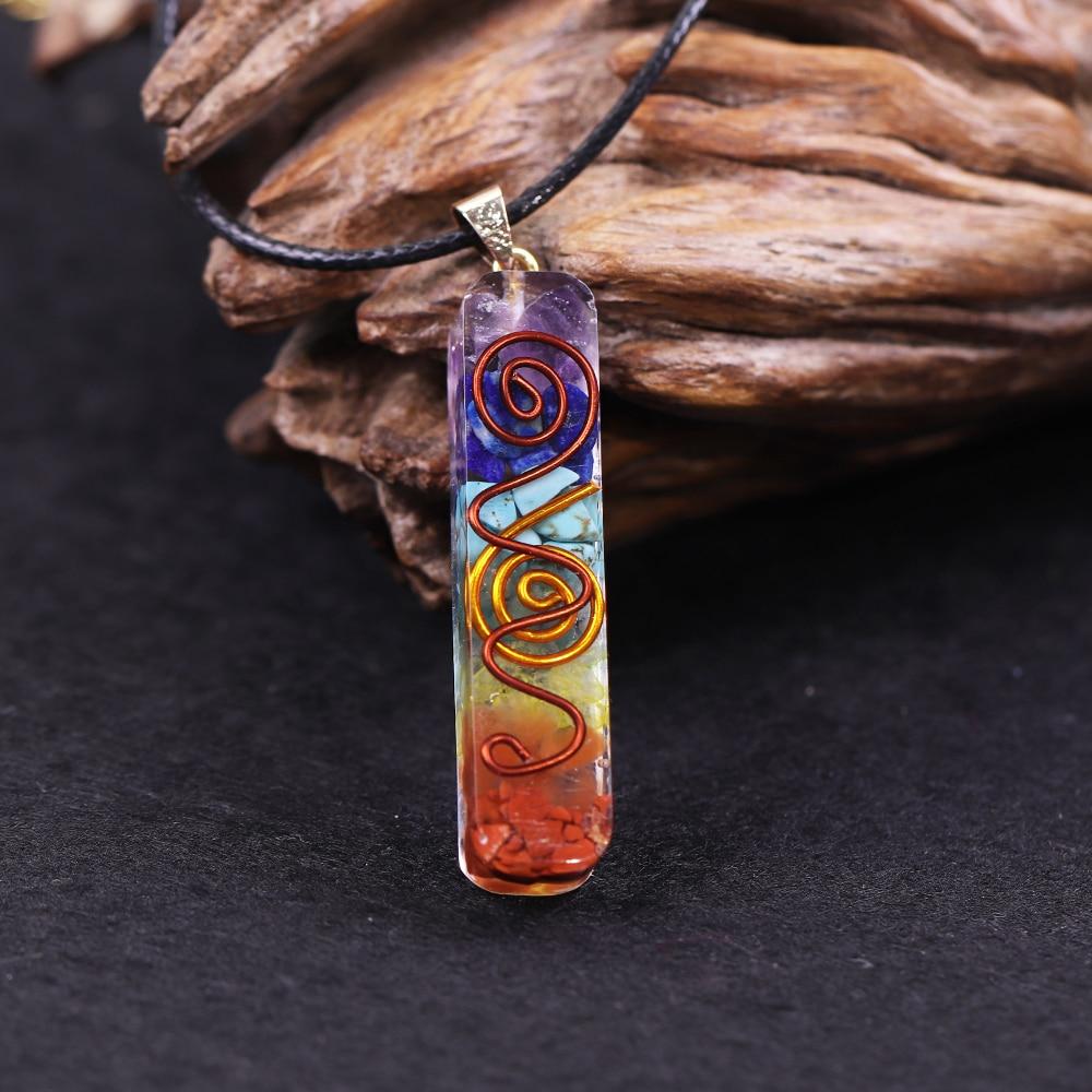 7 Chakras Pendant Necklace