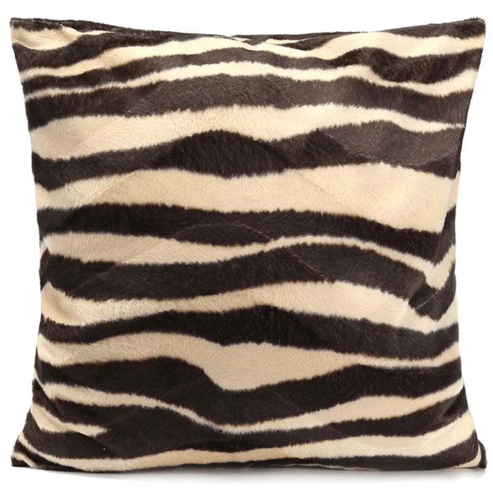 Leopard Animal Print Pillow Case for Sofa, Waist, and Throw Cushion Cover Home Decoration