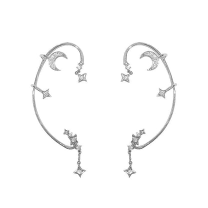 The Madison Moon Cuff Earrings