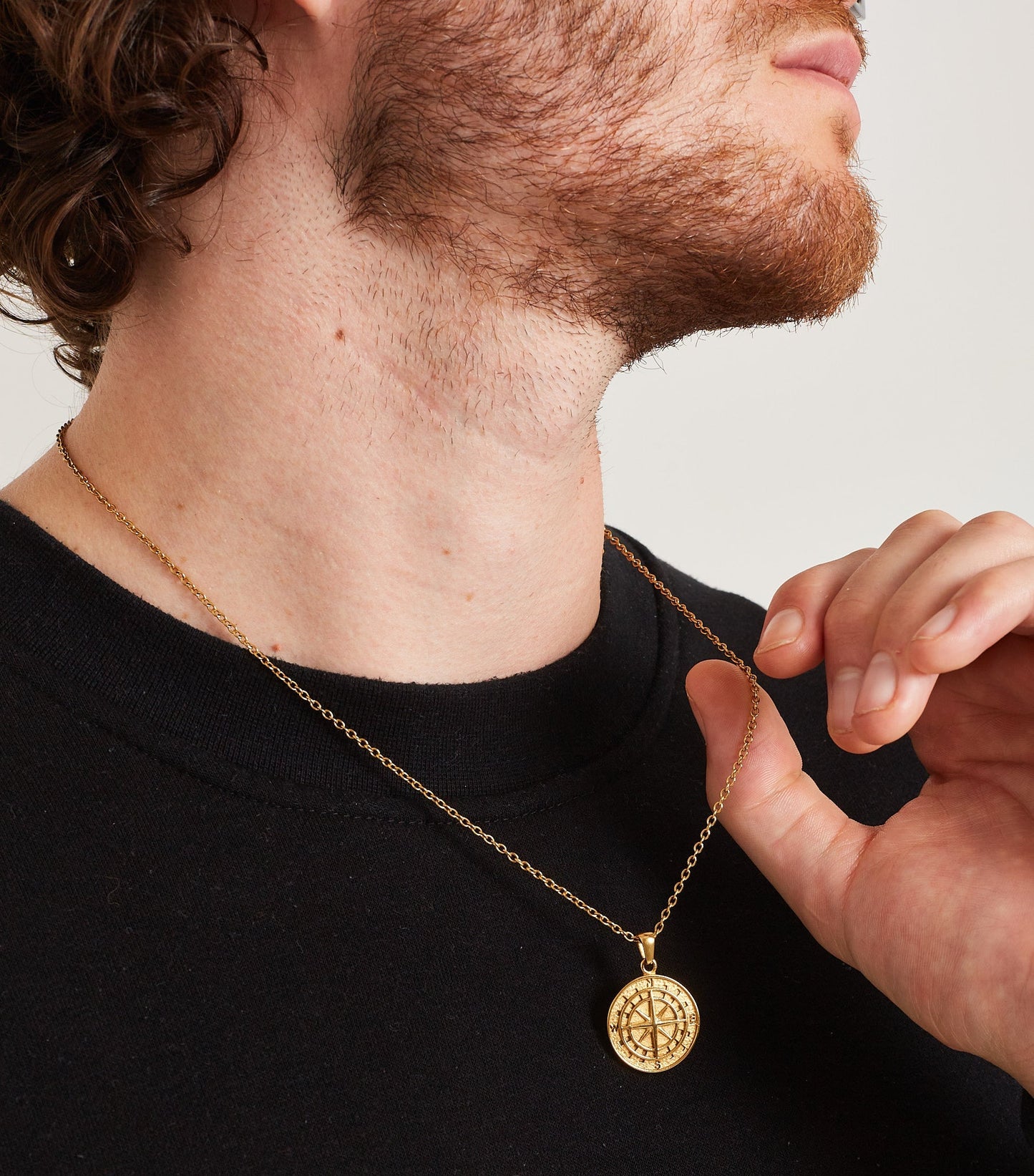 COMPASS PENDANT [GOLD]