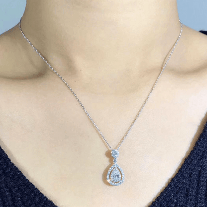 The Aria Pear Necklace