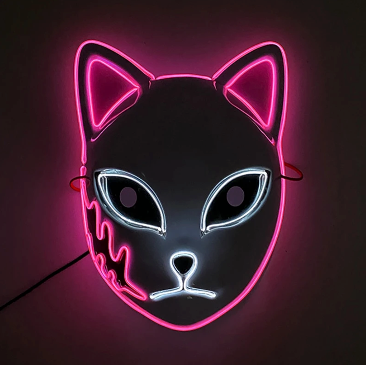 Demon Slayer Led Fox Mask