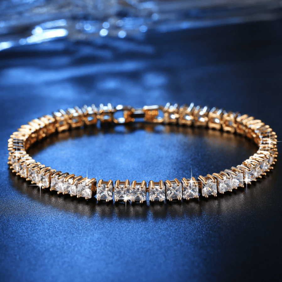 The Penelope Princess Cut Bracelet