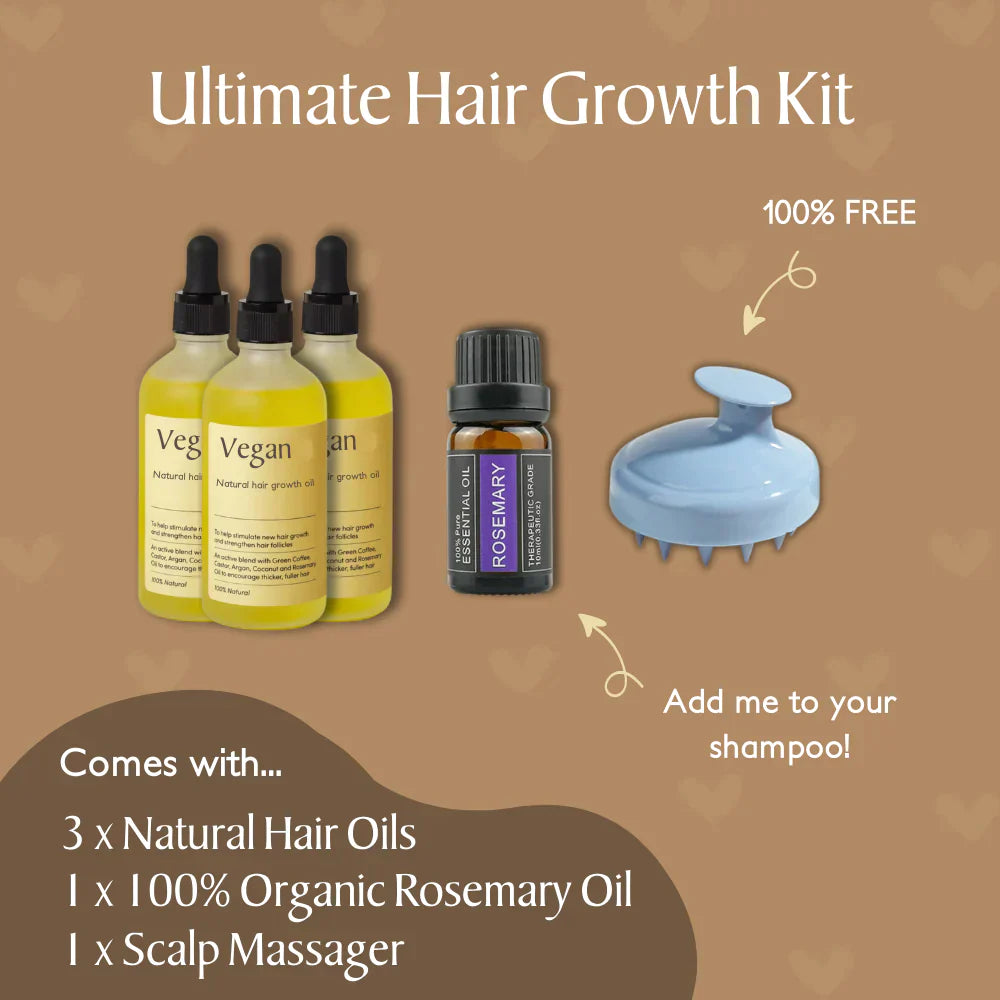 Natural Vegan Hair Growth Oil