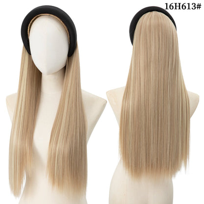 Long Wavy Headband Wig