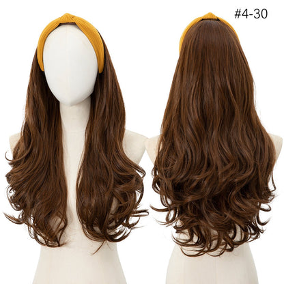 Long Wavy Headband Wig