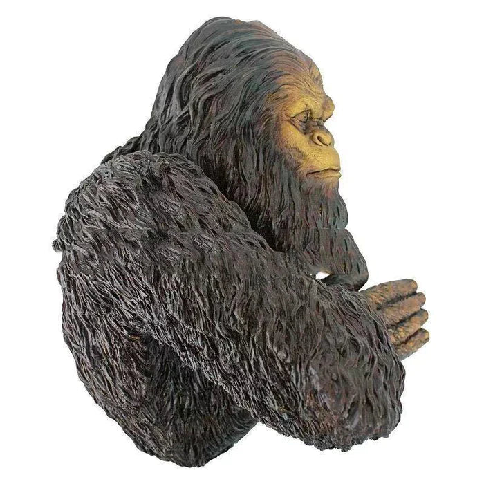 Creative Bigfoot 3D Resin Tree Decoration for Home and Garden