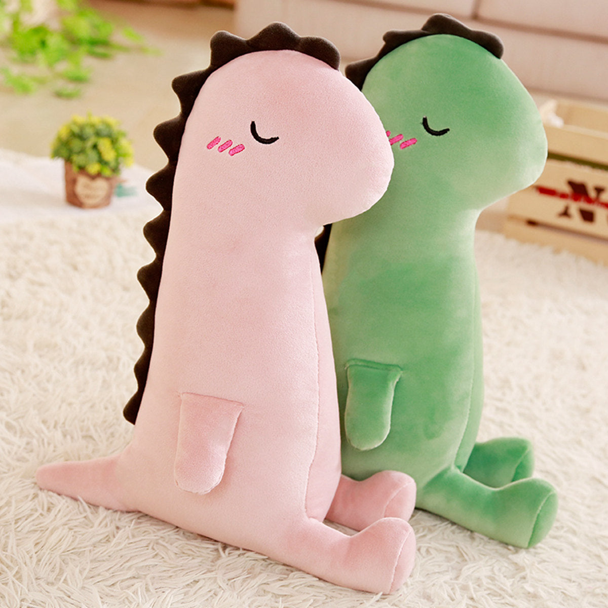 Kevin & Kayla The Sitting Dino's