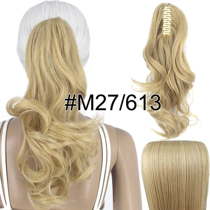 Wavy Claw Clip in Ponytail Hair Extensions